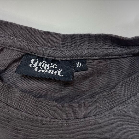 Grace Court 5 time Basketball Champions Graphic T-shirt Men XL Oversized Rap Tee - Picture 6 of 7